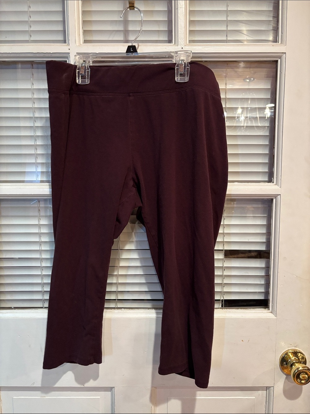 Sonoma Plum Capri Leggings